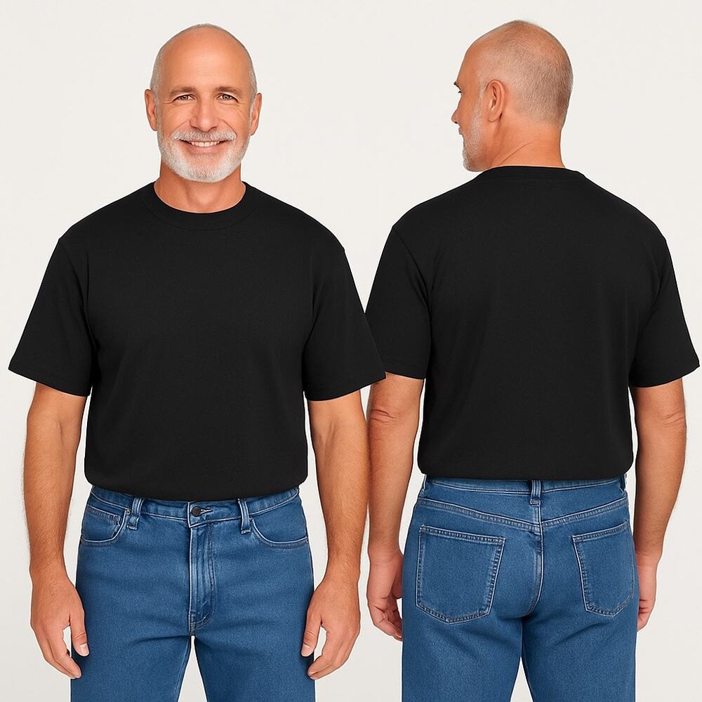 NWT Duluth Trading Men’s Longtail T Short Sleeve Tee Black